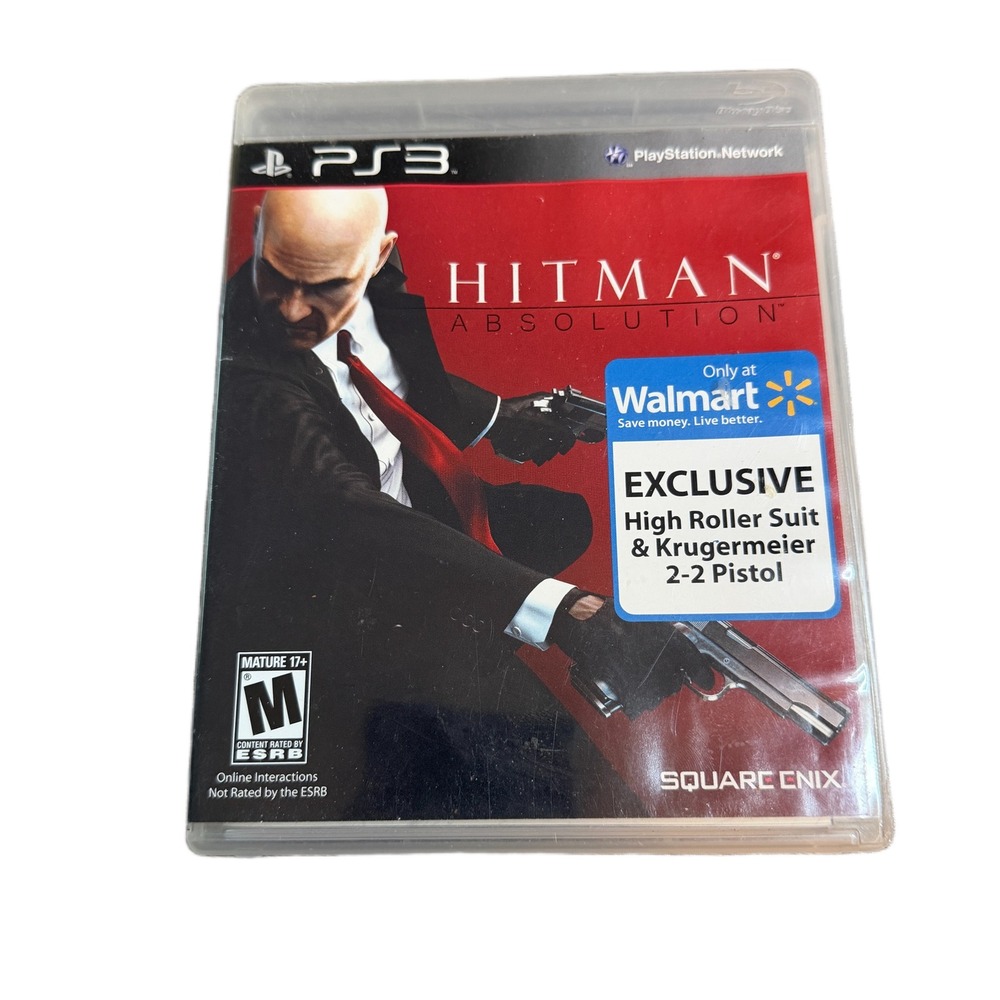 Hitman Absolution PS3‎ PlayStation 3 Walmart Exclusive High Roller Edition 2012